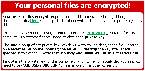 cryptolocker schermata rimuovere cryptolocker schermata rimuovere