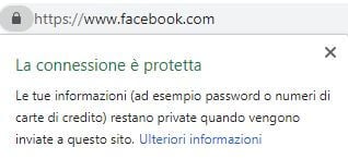 sito con lucchetto verde https