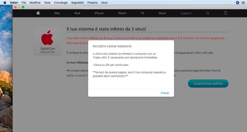 il tuo mac è infetto da virus 3 il tuo mac è infetto da virus 3