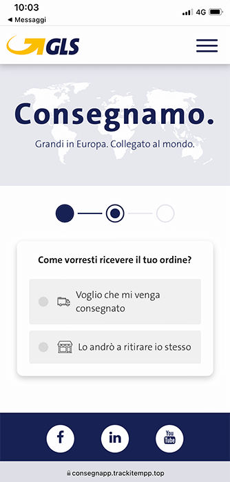 Come vorresti ricevere il tuo ordine Come vorresti ricevere il tuo ordine