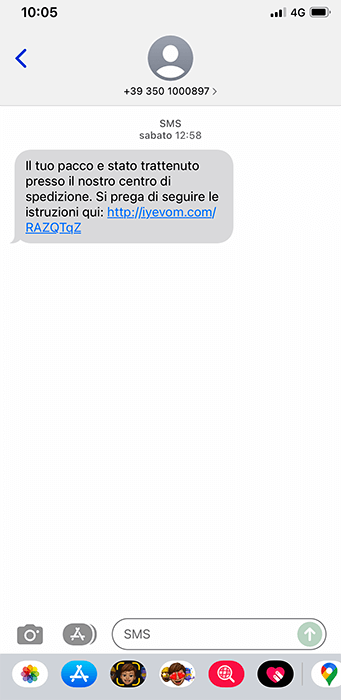 Il tuo pacco e stato trattenuto presso il nostro centro di spedizione Il tuo pacco e stato trattenuto presso il nostro centro di spedizione