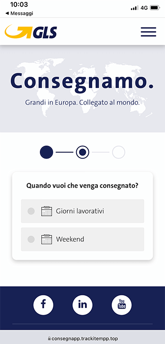 quando vuoi venga consegnato il pacco quando vuoi venga consegnato il pacco