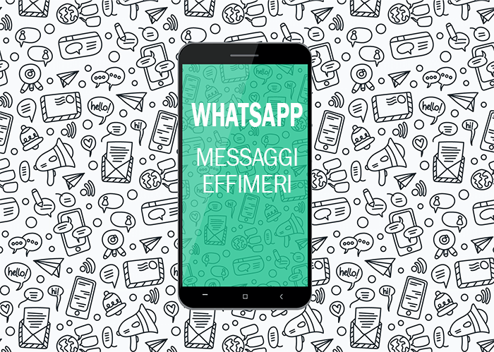 messaggi effimeri WhatsApp messaggi effimeri WhatsApp