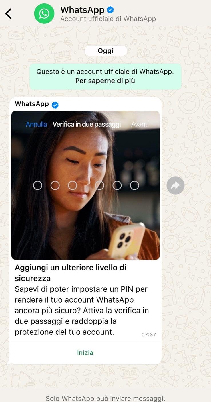 WhatsApp 2FA