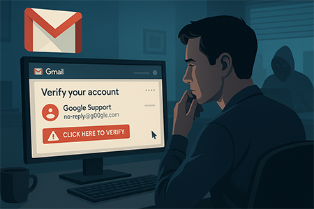 phishing gmail credenziali image