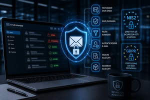 Anti-spam Aziendale: come proteggere la posta elettronica nel 2026 (NIS2 e GDPR) anti spam aziendale nis2 gdpr 2026