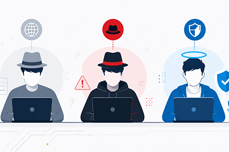 Hacker, cracker ed ethical hacker: le differenze tra le tre figure