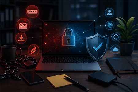 gli errori di sicurezza informatica più comuni